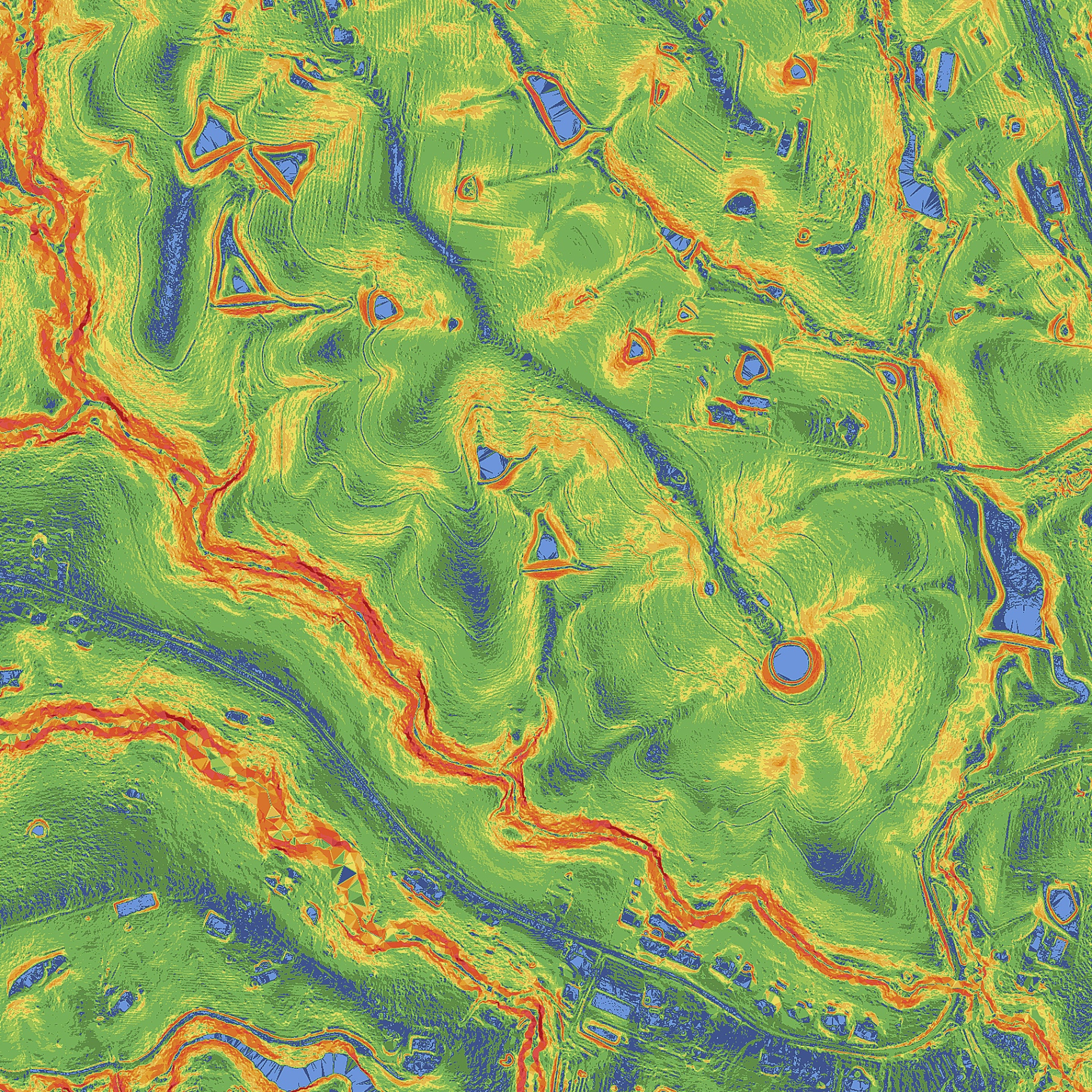 Slope Ranges Regrarians Base Maps